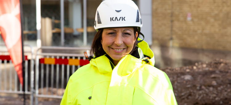 Maria Liljenberg, byggchef på Region Kalmar län..